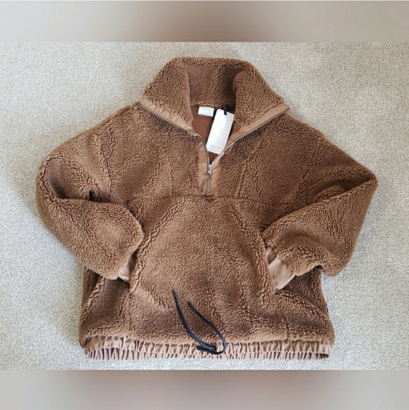 🌟SEE NEW LISTING🌟🎉HP!🎉🍯Varley Appleton•Deep Turmeric Honey Tan Sherpa Teddy - Picture 10 of 10